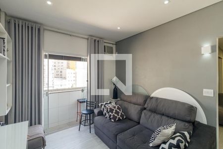 Sala de apartamento para alugar com 1 quarto, 50m² em Centro, São Paulo