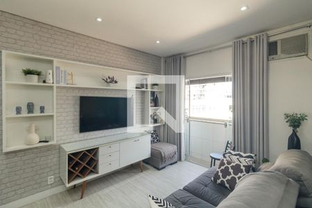 Sala de apartamento para alugar com 1 quarto, 50m² em Centro, São Paulo