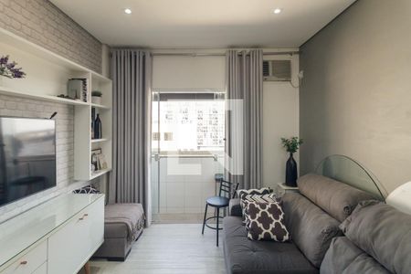 Sala de apartamento para alugar com 1 quarto, 50m² em Centro, São Paulo