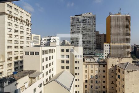 Sacada da Sala de apartamento para alugar com 1 quarto, 50m² em Centro, São Paulo