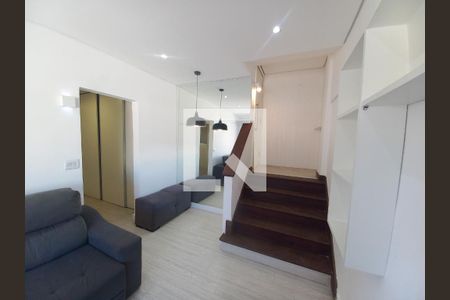 Sala de apartamento para alugar com 1 quarto, 50m² em Centro, São Paulo