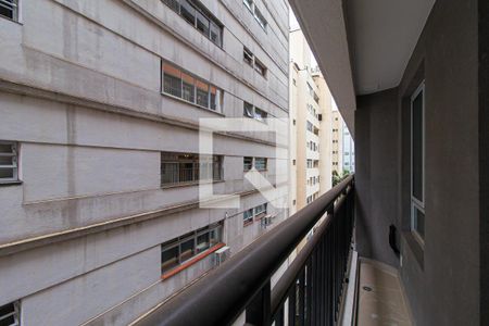 Sacada de kitnet/studio para alugar com 1 quarto, 28m² em Bela Vista, São Paulo