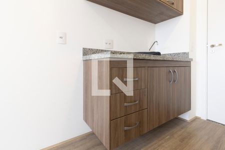 Studio para alugar com 23m², 1 quarto e sem vagaCozinha - Gabinete