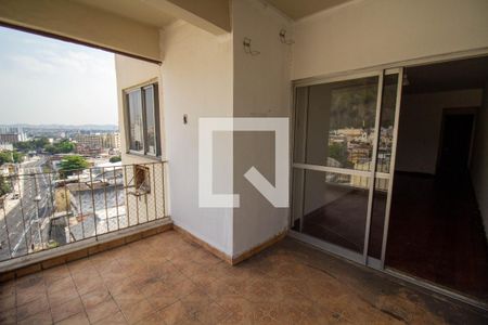 Varanda da Sala de apartamento para alugar com 2 quartos, 73m² em Maracanã, Rio de Janeiro