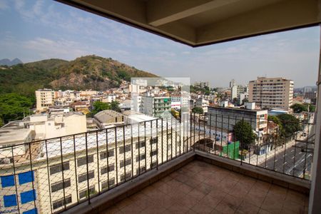 Varanda da Sala de apartamento para alugar com 2 quartos, 73m² em Maracanã, Rio de Janeiro