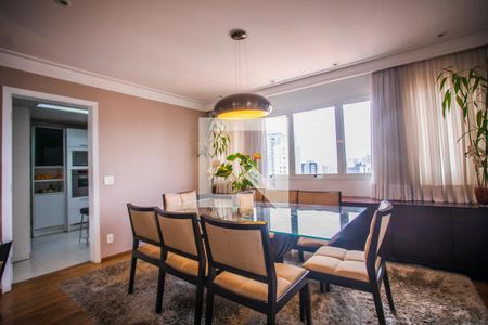Sala de Jantar de apartamento à venda com 4 quartos, 193m² em Mirandópolis, São Paulo