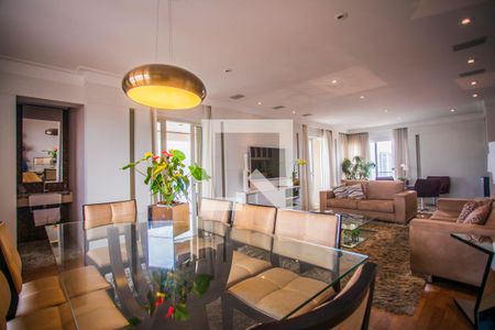 Sala de Jantar de apartamento à venda com 4 quartos, 193m² em Mirandópolis, São Paulo
