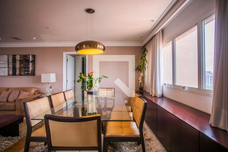 Sala de Jantar de apartamento à venda com 4 quartos, 193m² em Mirandópolis, São Paulo