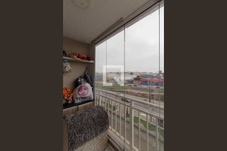 Sacada Sala de apartamento à venda com 1 quarto, 34m² em Jardim Colonial, São Paulo