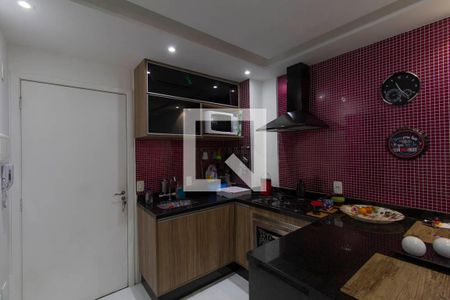 Sala e Cozinha Integrada de apartamento à venda com 1 quarto, 34m² em Jardim Colonial, São Paulo