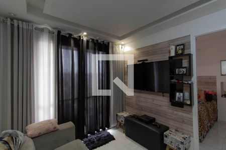 Sala e Cozinha Integrada de apartamento à venda com 1 quarto, 34m² em Jardim Colonial, São Paulo