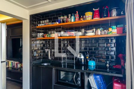 Cozinha de kitnet/studio para alugar com 1 quarto, 36m² em Campos Elíseos, São Paulo