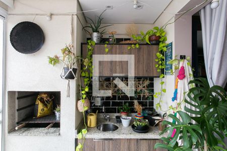 Apartamento à venda com 65m², 1 quarto e 1 vagaVaranda gourmet - Churrasqueira