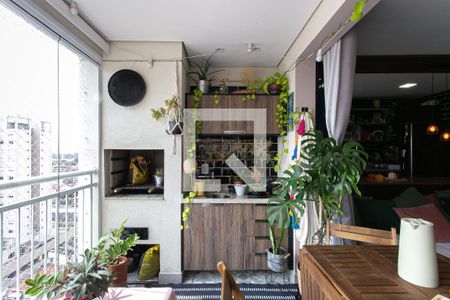 Apartamento à venda com 65m², 1 quarto e 1 vagaVaranda gourmet