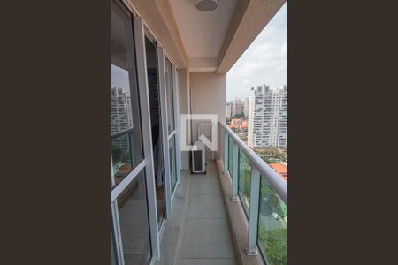 Sacada de kitnet/studio para alugar com 1 quarto, 33m² em Brooklin Paulista, São Paulo