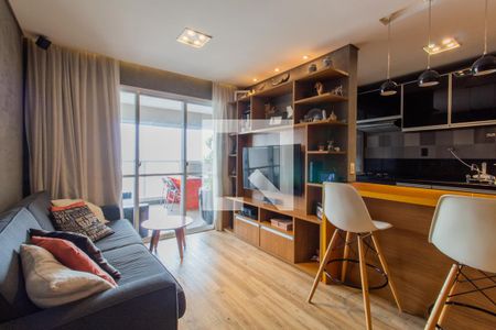 Sala de apartamento à venda com 2 quartos, 75m² em Vila Andrade, São Paulo