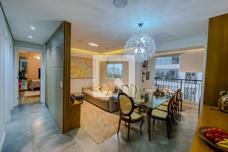 Sala  de apartamento à venda com 2 quartos, 68m² em Brás, São Paulo