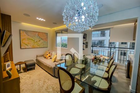 Sala  de apartamento à venda com 2 quartos, 68m² em Brás, São Paulo