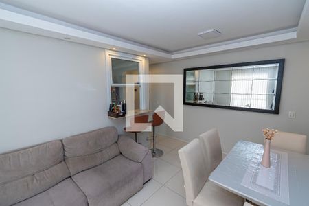 Sala de Estar/Jantar de apartamento à venda com 2 quartos, 52m² em Bonfim, Campinas