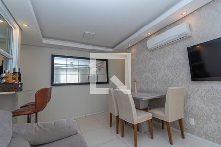 Sala de Estar/Jantar de apartamento à venda com 2 quartos, 52m² em Bonfim, Campinas