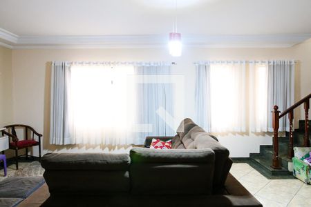 Sala de casa à venda com 5 quartos, 355m² em Parque Novo Oratório, Santo André