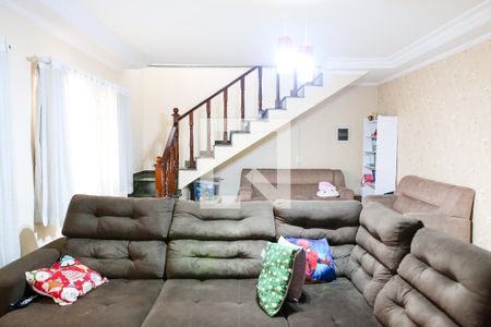 Sala de casa à venda com 5 quartos, 355m² em Parque Novo Oratório, Santo André