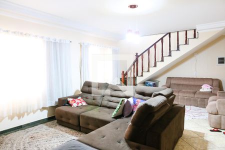 Sala de casa à venda com 5 quartos, 355m² em Parque Novo Oratório, Santo André