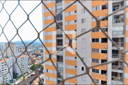 Vista da Sala de apartamento à venda com 2 quartos, 59m² em Picanço, Guarulhos
