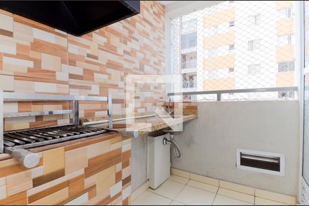 Varanda Gourmet  de apartamento à venda com 2 quartos, 59m² em Picanço, Guarulhos
