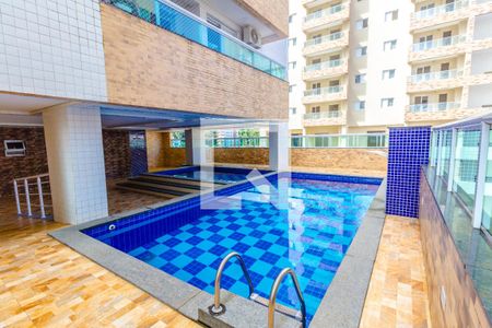 Área comum - Piscina de apartamento para alugar com 2 quartos, 86m² em Canto do Forte, Praia Grande