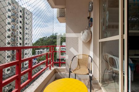 Varanda de apartamento para alugar com 2 quartos, 78m² em Jardim Tres Marias, Guarujá