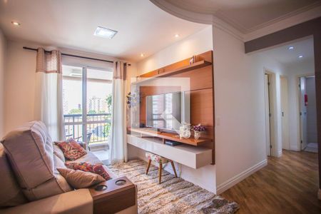Sala de Estar de apartamento para alugar com 2 quartos, 70m² em Chácara Inglesa, São Paulo