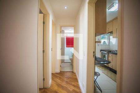 Corredor - Quartos de apartamento para alugar com 2 quartos, 70m² em Chácara Inglesa, São Paulo
