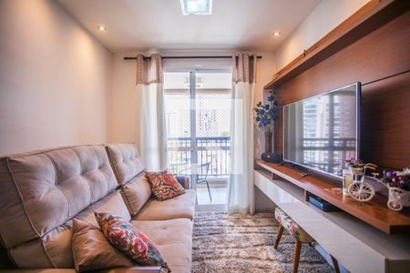 Sala de Estar de apartamento para alugar com 2 quartos, 70m² em Chácara Inglesa, São Paulo