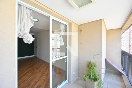 Varanda da Sala de apartamento para alugar com 2 quartos, 70m² em Chácara Inglesa, São Paulo