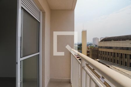 Varanda da Sala de apartamento para alugar com 2 quartos, 40m² em Barra Funda, São Paulo
