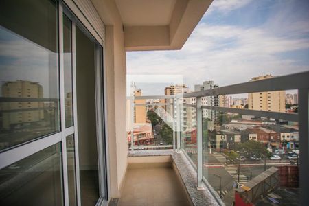 Varanda de kitnet/studio para alugar com 1 quarto, 27m² em Saúde, São Paulo