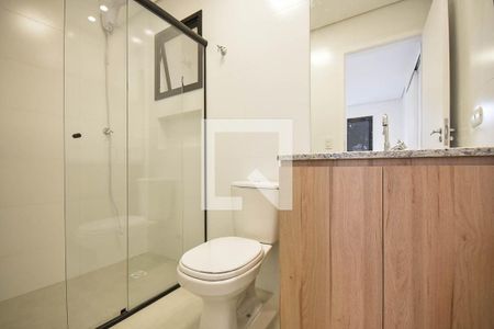 Banheiro suíte de apartamento para alugar com 1 quarto, 39m² em Jardim Ana Maria, São Paulo