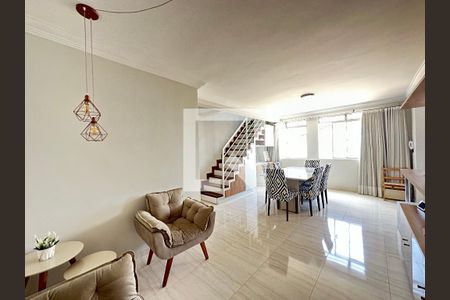 Sala de apartamento à venda com 5 quartos, 206m² em Fernão Dias, Belo Horizonte