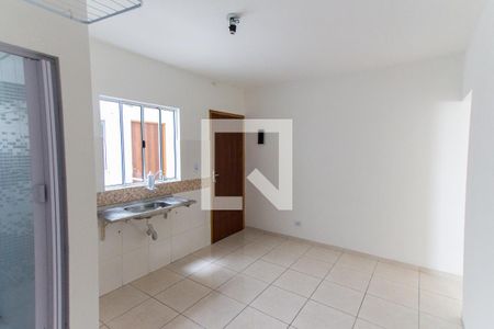 Sala e Cozinha   de apartamento para alugar com 1 quarto, 28m² em Vila Medeiros, São Paulo
