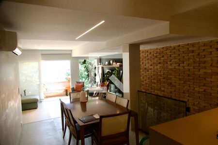 Sala  de casa de condomínio à venda com 3 quartos, 259m² em Lagoa, Rio de Janeiro