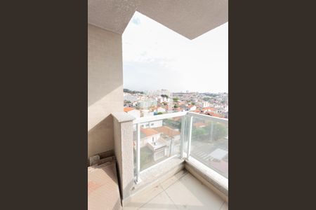 Varanda da Sala de apartamento para alugar com 2 quartos, 53m² em Parque Novo Oratório, Santo André