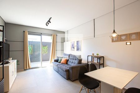 Studio à venda com 48m², 1 quarto e sem vaga Studio à venda com 48m², 1 quarto e sem vagaSala