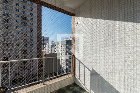 Varanda da Sala de apartamento à venda com 1 quarto, 52m² em Tijuca, Rio de Janeiro