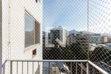 Varanda da Sala de apartamento à venda com 1 quarto, 52m² em Tijuca, Rio de Janeiro