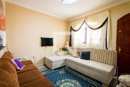 Sala de casa à venda com 3 quartos, 260m² em Condomínio Maracanã, Santo André