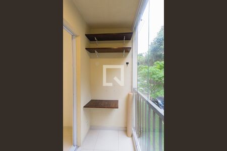 Varanda da Sala de apartamento à venda com 3 quartos, 64m² em Jacarepaguá, Rio de Janeiro