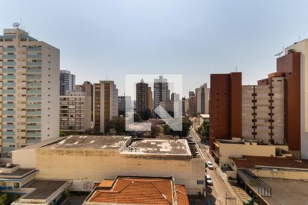 Vista da sala de apartamento à venda com 1 quarto, 44m² em Centro, Campinas