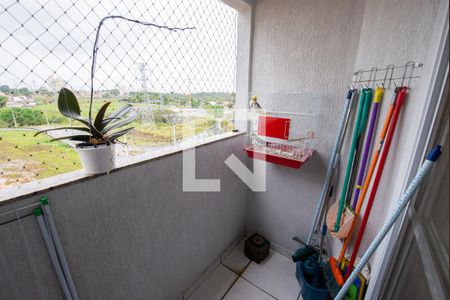 Varanda  de apartamento para alugar com 3 quartos, 74m² em Residencial Portal da Mantiqueira, Taubaté