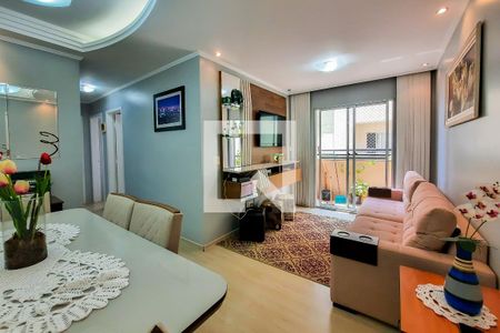 Sala de apartamento para alugar com 2 quartos, 57m² em Santa Terezinha, São Bernardo do Campo